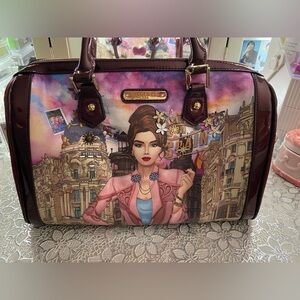 SOLD‼️LIKE NEW‼️ NICOLE LEE "WELCOME TO SPAIN" BOSTON BAG